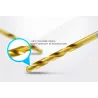 Titanium coated twist drill bits - 50 piecesBits & drills