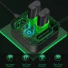 4 x 1200mAh batteripakke - USB-opladningsdockingstation - til Xbox One X / S / Xbox Elite Controller