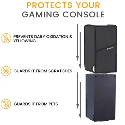 XboxConsola Xbox Series X - funda antipolvo - costuras reforzadas - antiarañazos - funda impermeable
