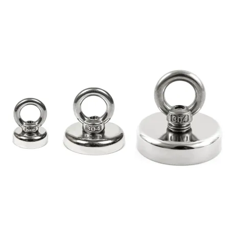 Stærk neodymmagnet - dybhavsopsving - med ringøjebolt