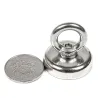 Stærk neodymmagnet - dybhavsopsving - med ringøjebolt