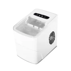 Mini máquina de fazer gelo elétrica automática - máquina de fazer cubos de gelo - 15 kg/24H - 220V
