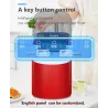 BarMini fabricadora de hielo eléctrica automática - fabricador de cubitos de hielo - 15 kg/24H - 220V