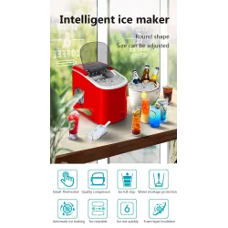 Mini automatic electric ice making machine - ice cubes maker - 15 kg/24H - 220VBar supply