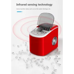 Mini automatic electric ice making machine - ice cubes maker - 15 kg/24H - 220VBar supply