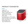 BarMini fabricadora de hielo eléctrica automática - fabricador de cubitos de hielo - 15 kg/24H - 220V