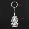 Vintage Ganesha Buddha elefant nøkkelring