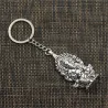 Vintage Ganesha Buddha elephant keychainKeyrings