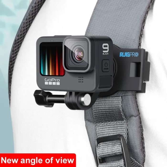 360 degree rotary backpack clip - for GoPro HeroMounts