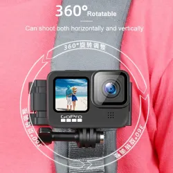 360 astetta pyörivä repun pidike - GoPro Herolle