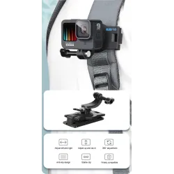 360 degree rotary backpack clip - for GoPro HeroMounts