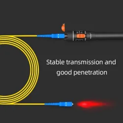 Visual fault locator - fiber / optic cable tester - red laser - SC/FC/STTools