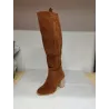 BotasBotas caña alta ante - tacón grueso
