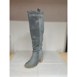 Knähöjda mockaboots - tjock klack