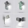 ApliquesLámpara de pared LED - estilo nórdico moderno - cabeza giratoria - con interruptor