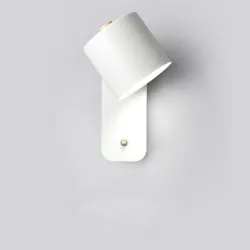 LED wall lamp - modern Nordic style - rotatable head - with switchWall lights