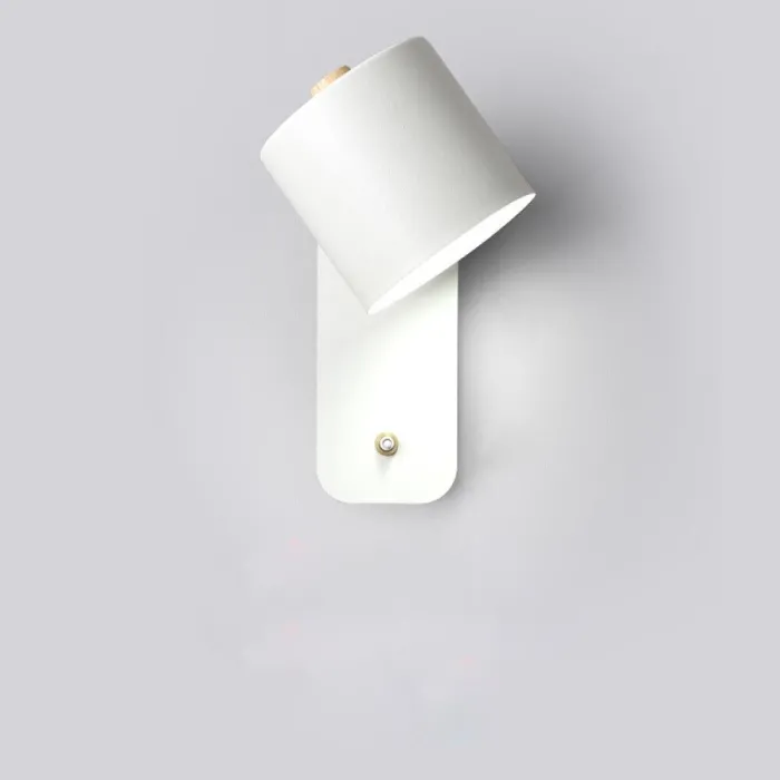 LED wall lamp - modern Nordic style - rotatable head - with switchWall lights
