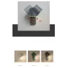 ApliquesLámpara de pared LED - estilo nórdico moderno - cabeza giratoria - con interruptor