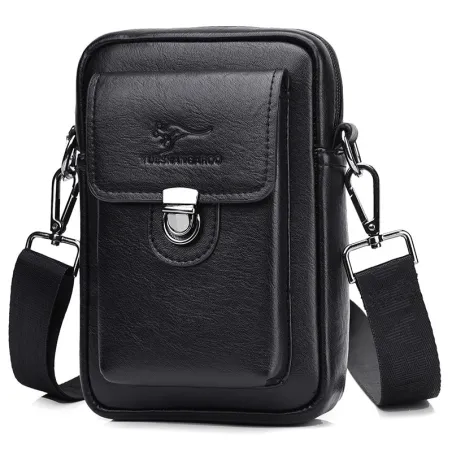 Petit sac bandoulière vintage - cuir