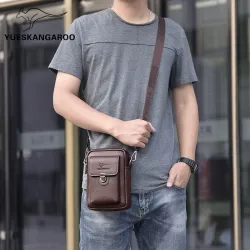 Piccola borsa a tracolla vintage - pelle