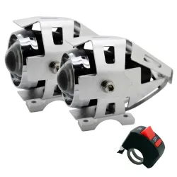 Faro LED moto - 3000LM CREE Chip U5 - 3 modalità - fendinebbia - impermeabile - 2 pezzi