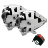 Faro LED moto - 3000LM CREE Chip U5 - 3 modalità - fendinebbia - impermeabile - 2 pezzi