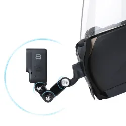 Support de casque de moto - support - support pour caméra de sport GoPro Hero