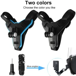 Support de casque de moto - support - support pour caméra de sport GoPro Hero