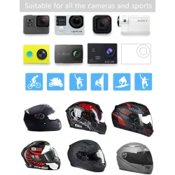 Support de casque de moto - support - support pour caméra de sport GoPro Hero