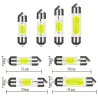 LEDBombilla LED COB para coche - C10W C5W - Festoon 31mm 36mm 39mm 41mm - blanco