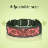 Cats / dogs collar - LED - Bluetooth - digital interactive scrolling lightCollar & Leads