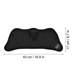 Masque de vélo d'hiver - chaud - thermique - coupe-vent - polaire respirant