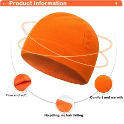 Varm vintermössa - vindtät - termisk - förtjockad fleece