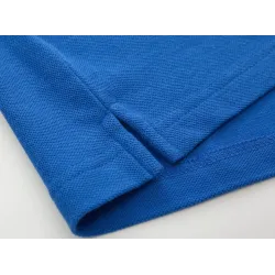 Stilfuld polo t-shirt - langærmet - broderi logo - bomuld