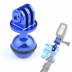 1 tommer kuglehoved - stativmontering - med 3/8 skruehul - til Gopro Hero Yi SJCam