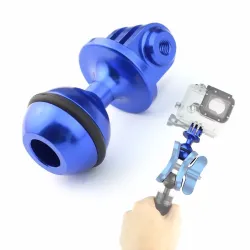 SoportesRótula de bola de 1 pulgada - montaje de trípode - con orificio de tornillo de 3/8 - para Gopro Hero Yi SJCam