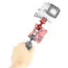 Rotule 1 pouce - montage sur trépied - avec trou de vis 3/8 - pour Gopro Hero Yi SJCam
