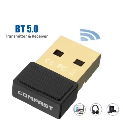 Bluetooth 5.0 - USB - mini dongle -sovitin - vastaanotin - lähetin