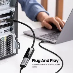CablesUGREEN - Adaptador DP a HDMI - Cable 4K - 1080P