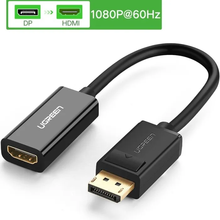 UGREEN - DP-HDMI-sovitin - 4K-kaapeli - 1080P