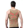 Slankende t-skjorte for menn - ermeløs - body shaper