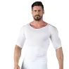 T-shirt uomo snellente - manica corta - compressione - modellante