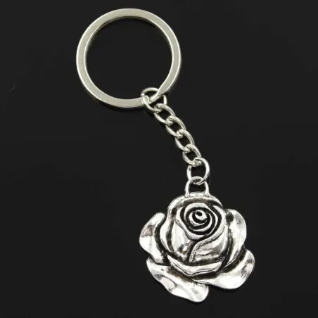 Vintage ruusu avaimenperä