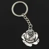 Vintage rosa nøkkelring