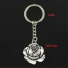 Vintage rose keychainKeyrings