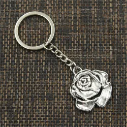 llaveroLlavero rosa vintage