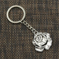 Porte-clés rose vintage