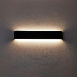 Moderne LED-vegglampe i aluminium