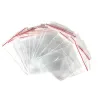 5 * 7 cm - sachets d'emballage refermables - ziplock - 100 pièces