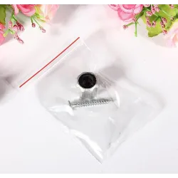 5 * 7 cm - återförslutbara förpackningspåsar - blixtlås - 100 st
